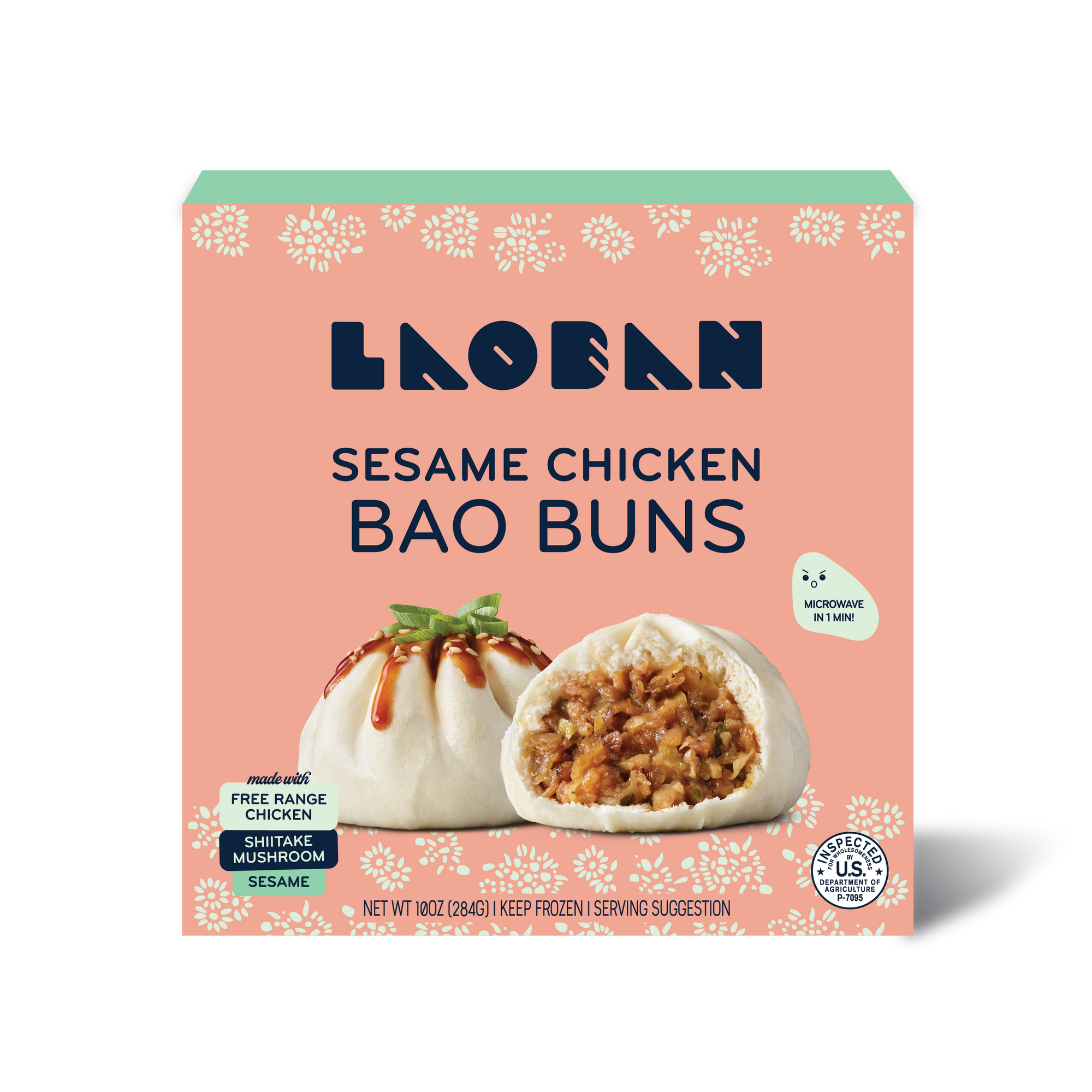 Sesame Chicken Bao Buns
