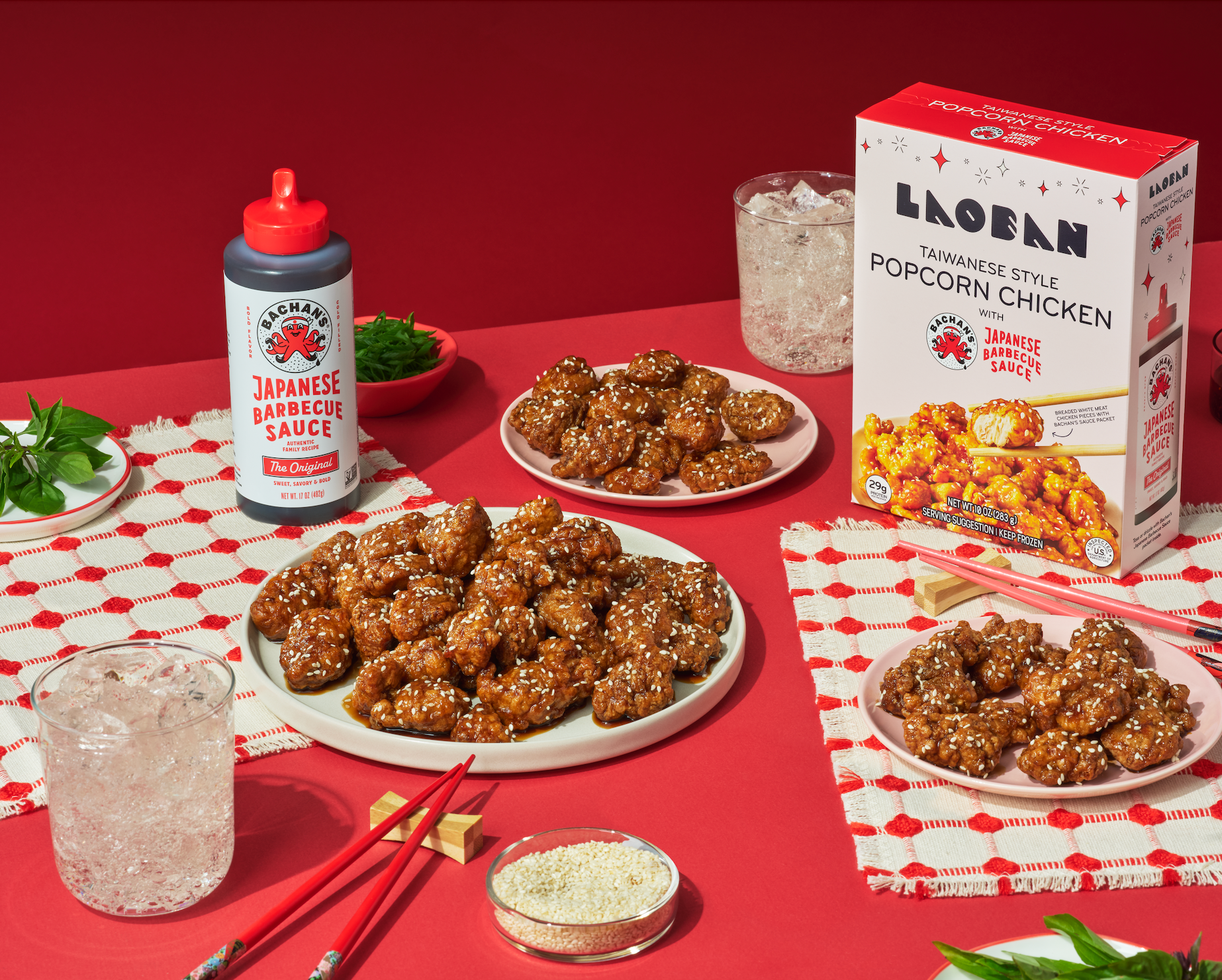Taiwanese Style Popcorn Chicken with Bachan's Japanese Barbeque Sauce