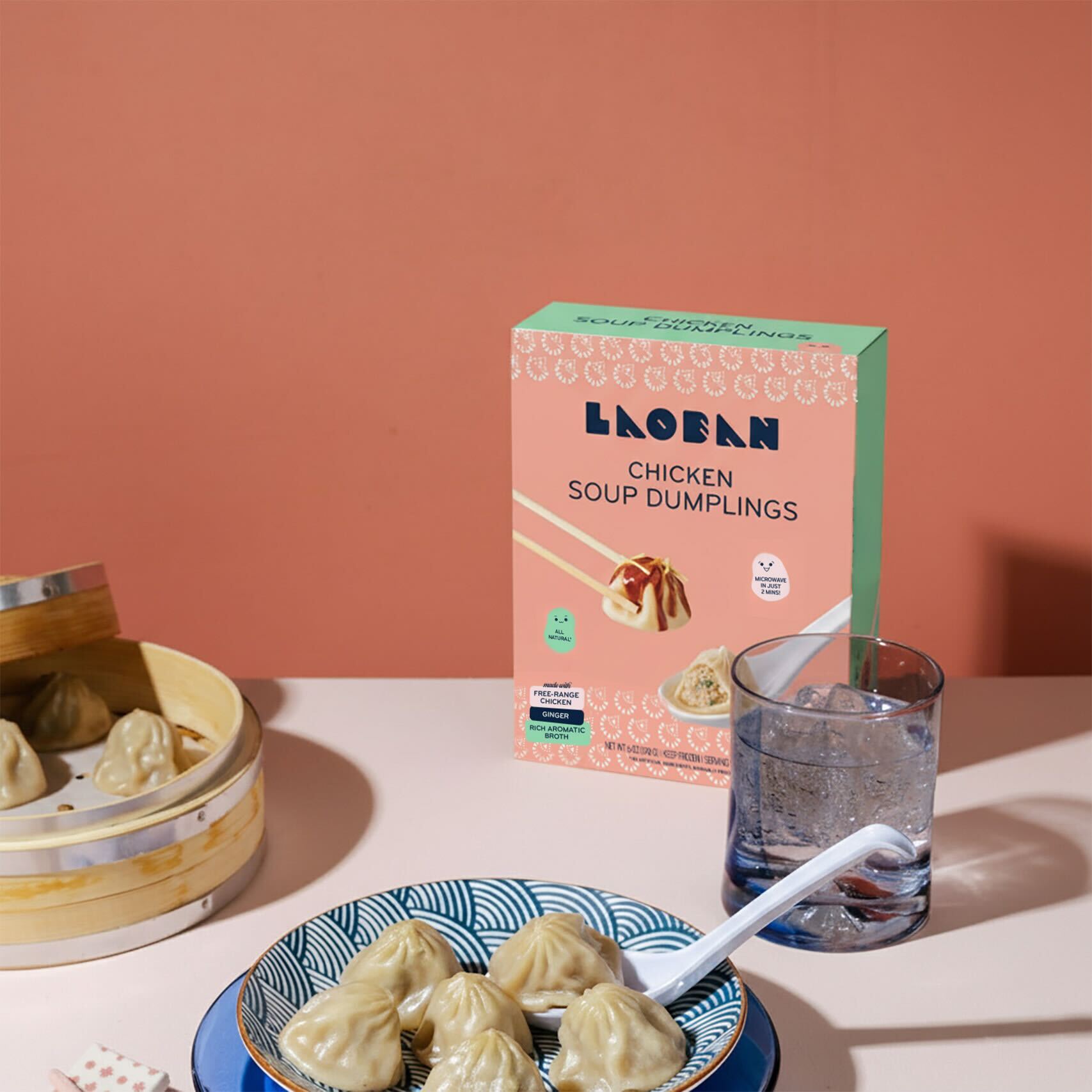 Microwaveable Chicken Soup Dumplings