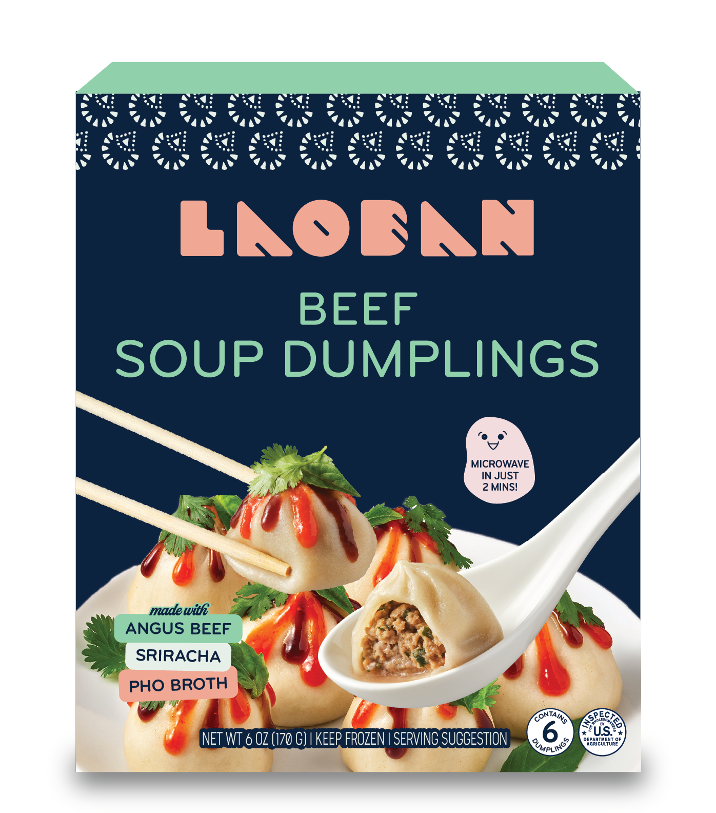 Microwaveable Beef Soup Dumplings