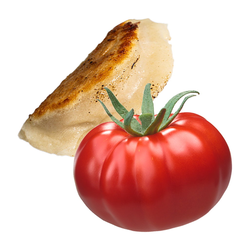 Tomato Dumpling Salad